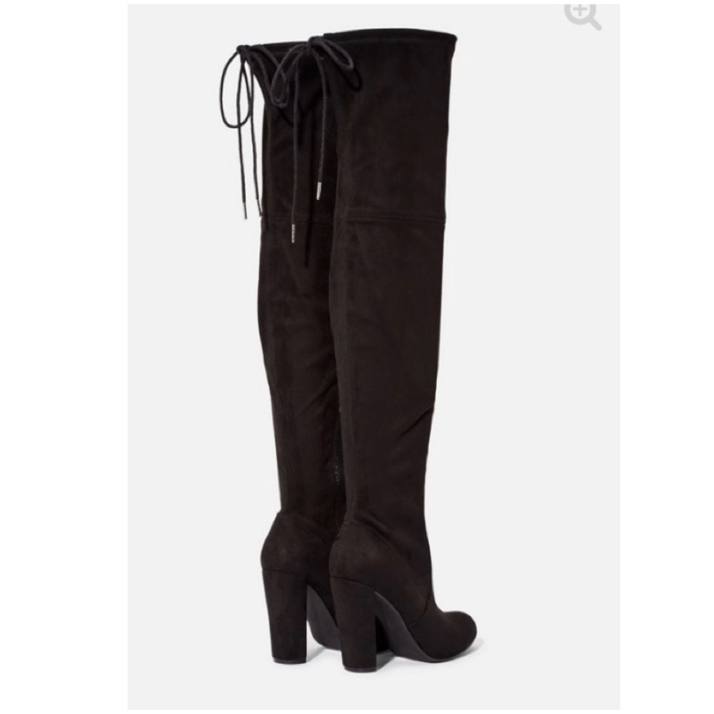 Over the knee high heeled boots ✨✨